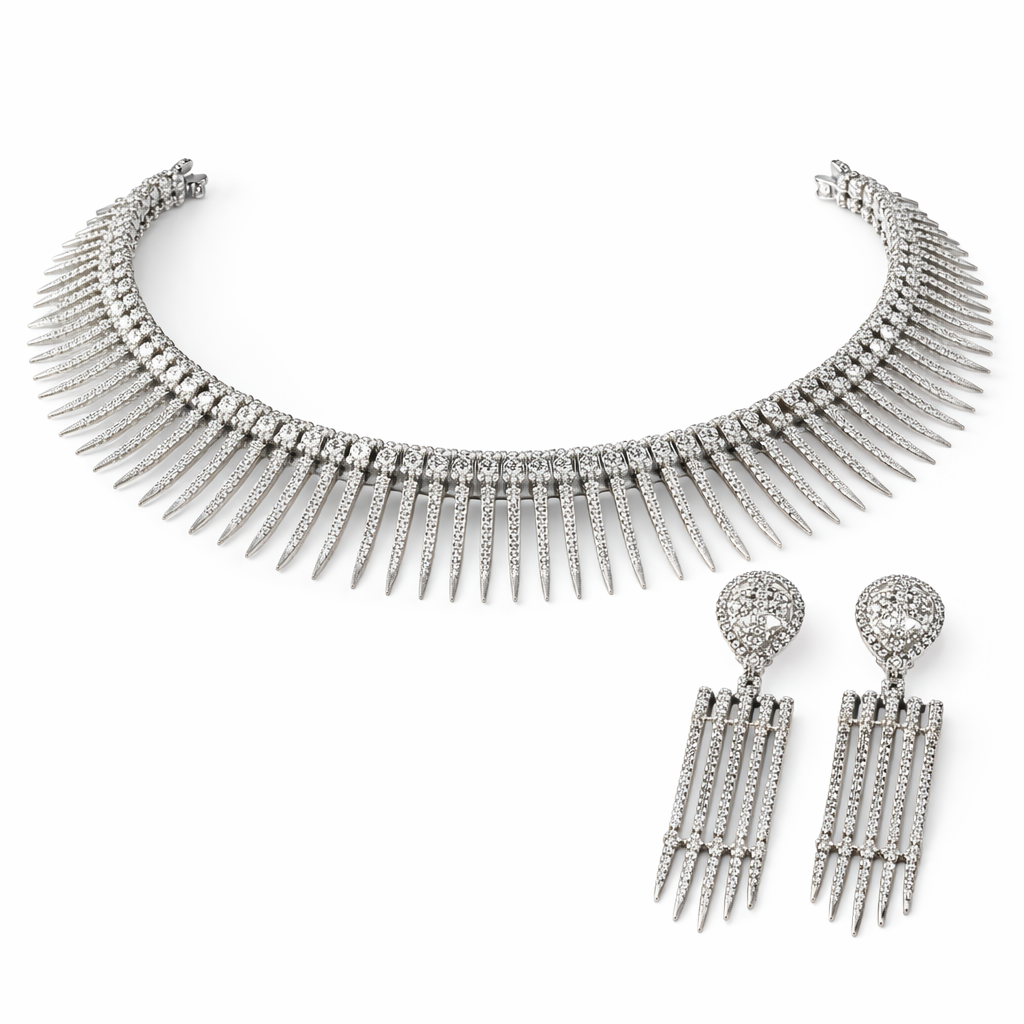 AD Zariona Edge Radiance Spike Choker Set